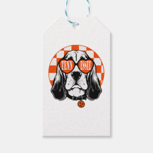 Tennessee-Hund Orange Weiß Rocky Top TN Hund Geschenkanhänger