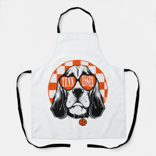 Tennessee-Hund Orange Weiß Rocky Top TN Hund Schürze