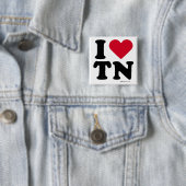TENNESSEE - "ICH LIEBE TN" "ICH LIEBE TENNESSEE " BUTTON (Beispiel)