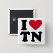 TENNESSEE - "ICH LIEBE TN" "ICH LIEBE TENNESSEE " BUTTON (Vorne & Hinten)