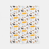 Tennessee-Icons Fleecedecke (Vorderseite)