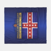 Tennessee Infanterie (F10) Fleecedecke (Vorderseite (Horizontal))