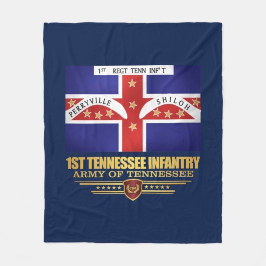 Tennessee Infanterie Fleecedecke (Vorderseite)