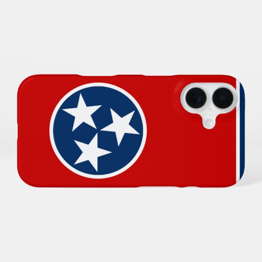 Tennessee iPhone 16 Hülle (Rückseite (Horizontal))