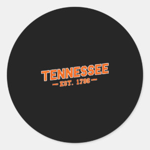 Tennessee ist 1796 great smoky mountains national runder aufkleber