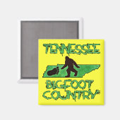 Tennessee ist Bigfoot Country Magnet (Vorderseite/Rückseite)