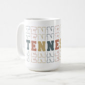 Tennessee Kaffeetasse (Vorderseite Links)