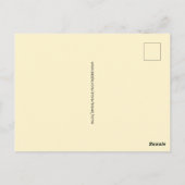 Tennessee-Karte Postkarte (Rückseite)