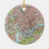Tennessee-Karte von Knoxville (1978) Keramik Ornament (Hinten)