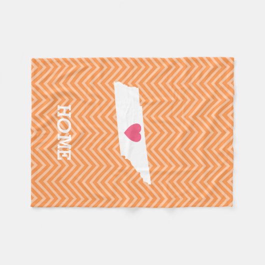 Tennessee Karte Zuhause Staat Liebe Fakultatives H Fleecedecke (Vorderseite (Horizontal))