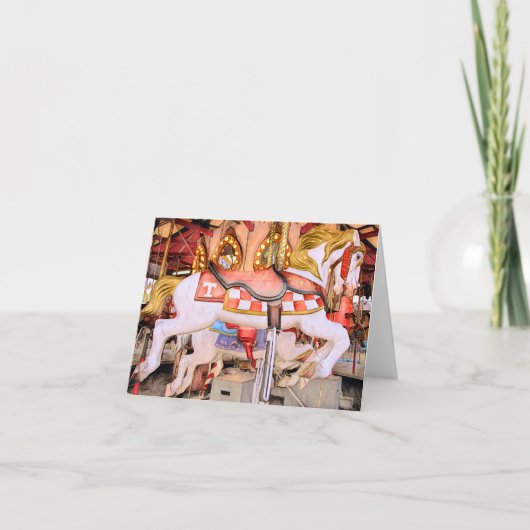 Tennessee Karussellpferd Karte (Vorderseite)