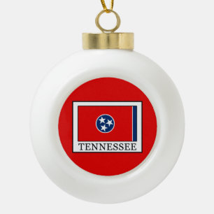 Tennessee Keramik Kugel-Ornament