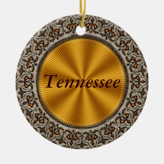 Tennessee Keramik Ornament (Vorne)