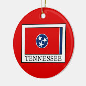 Tennessee Keramik Ornament (Links)