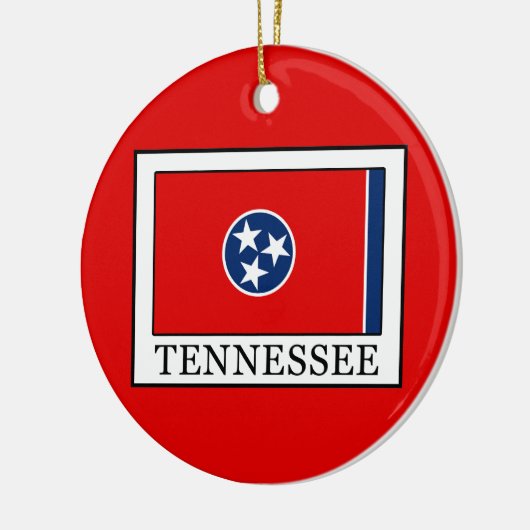 Tennessee Keramik Ornament (Links)