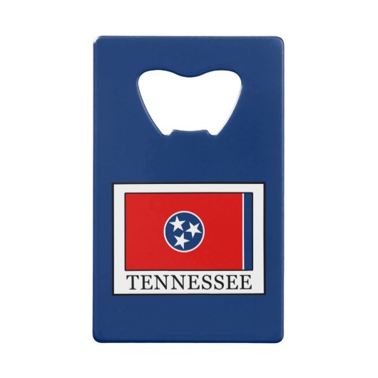 Tennessee Kreditkartenflaschenöffner (Vorderseite)