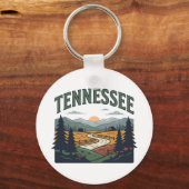 Tennessee Landschaft Schlüsselanhänger (Vorderseite)