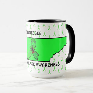 Tennessee Lyme Disease Awareness Coffee Tasse