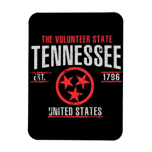 Tennessee Magnet (Vertikal)