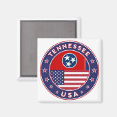 Tennessee Magnet (Vorderseite/Rückseite)