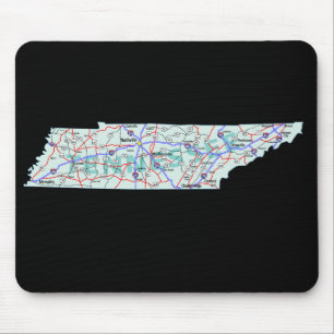 Tennessee Map Mousepad