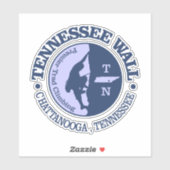 Tennessee-Mauer (CLB) Aufkleber (Blatt)