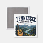 Tennessee Mountain Music Journey Magnet (Vorderseite/Rückseite)