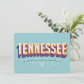Tennessee Moving Address Card (Stehend Vorderseite)