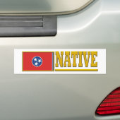 Tennessee Native Autoaufkleber (Auf Auto)