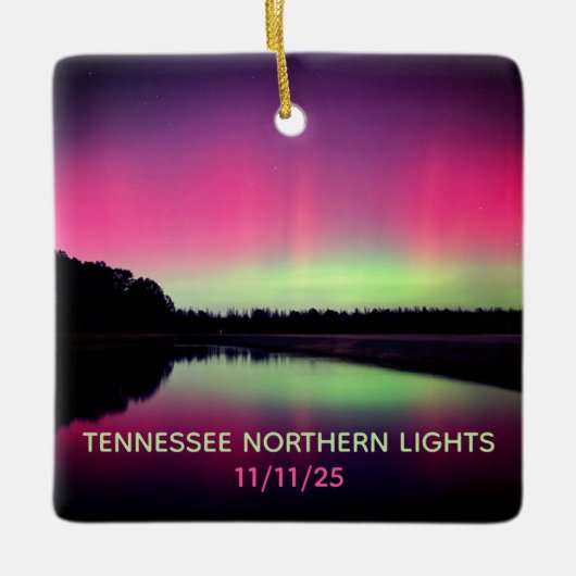 Tennessee Northern Lights Ornament (Vorderseite)