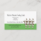 Tennessee Ohnmacht-Flechtziegenvorlage Visitenkarte (Vorderseite)