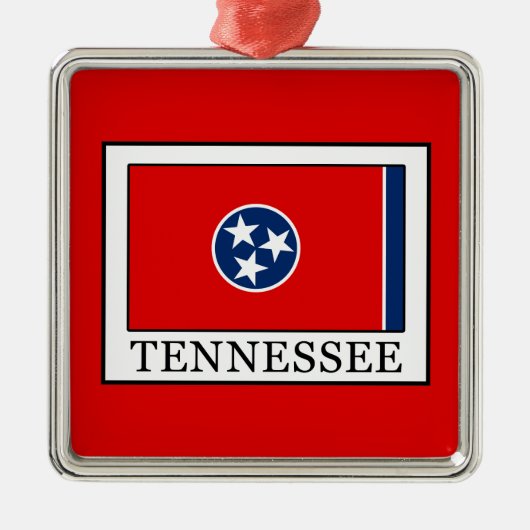 Tennessee Ornament Aus Metall (Vorne)