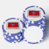 Tennessee Pokerchips (Stapel)
