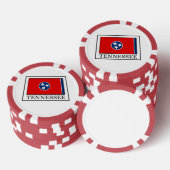 Tennessee Pokerchips (Stapel)
