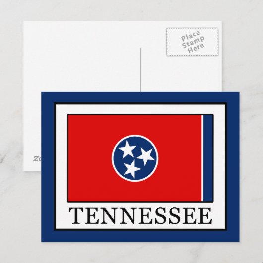 Tennessee Postkarte (Vorne/Hinten)