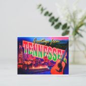 Tennessee Postkarte (Stehend Vorderseite)