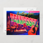 Tennessee Postkarte (Vorne/Hinten)