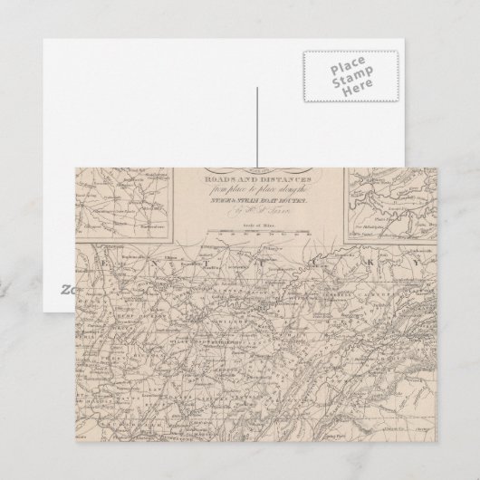 Tennessee Postkarte (Vorne/Hinten)