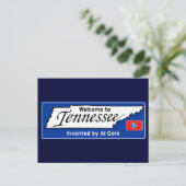 Tennessee Postkarte (Stehend Vorderseite)