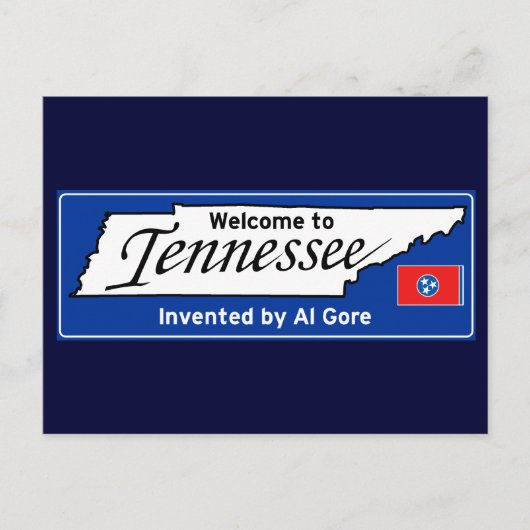 Tennessee Postkarte (Vorderseite)