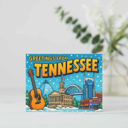 TENNESSEE Postkarte (Stehend Vorderseite)