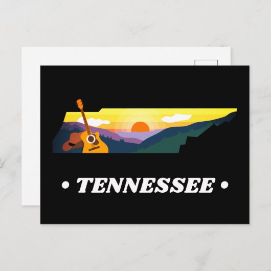 Tennessee Postkarte (Vorne/Hinten)