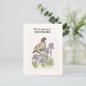 Tennessee Postkarte (Stehend Vorderseite)