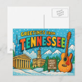 TENNESSEE Postkarte (Vorne/Hinten)