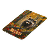 Tennessee Raccoon Magnet (Linke Seite)