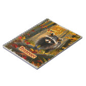 Tennessee Raccoon Notizblock (Linke Seite)