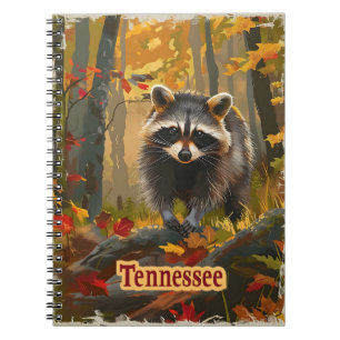 Tennessee Raccoon Notizblock