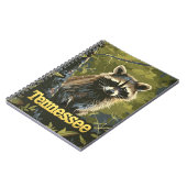 Tennessee Raccoon Notizblock (Linke Seite)