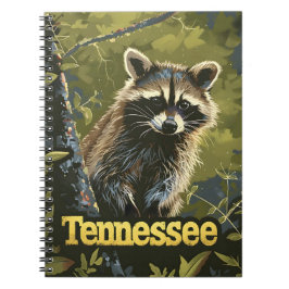 Tennessee Raccoon Notizblock
