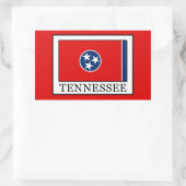 Tennessee Rechteckiger Aufkleber (Tasche)